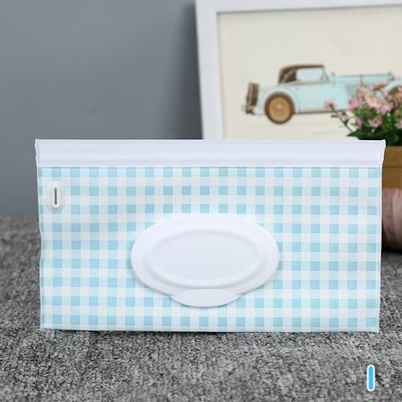 Bærbar Baby Wet Wipes Bag Tissue Box Container Miljøvenlig R
