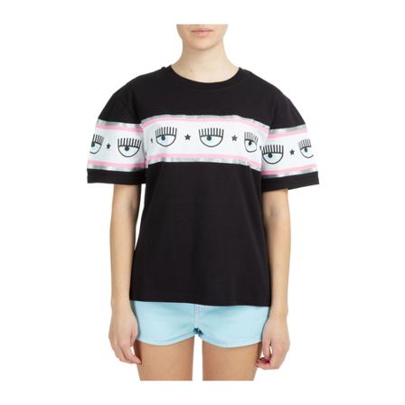 Chiara Ferragni Collection Short-sleeve t-shirt Sort, Dame T-shirts