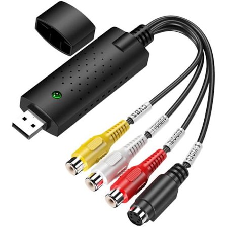 USB VHS-videokonverterare till digital DVD-inspelare DVD-överföringsvideokonverterare för Windows, USB-videokort