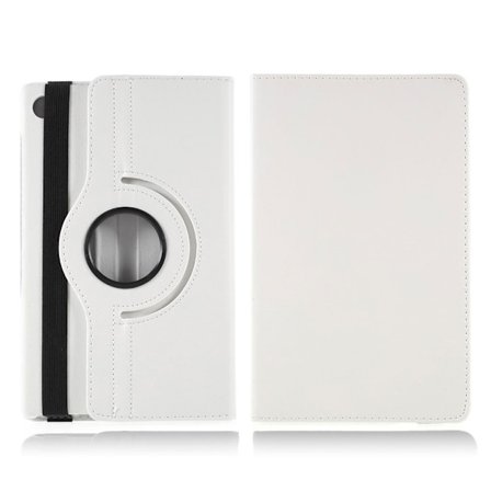 Lenovo Tab M10 HD Gen 2 360 graders roterbart läderfodral - Vit
