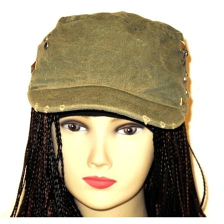 Rebel keps - militär grön