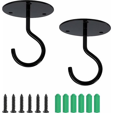 Loftskrog Skruemontering Top Væg Krog til Hængende Lys, Have