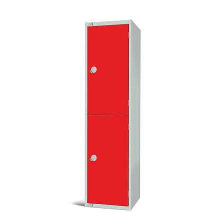 Elite locker, 2 door, 1800x450x450 mm, red