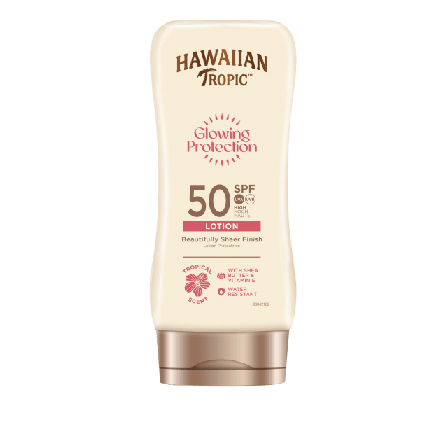 Hawaiian Tropic Glowing Protection Lotion SPF50 Solskydd & solvård Unisex 180 ML