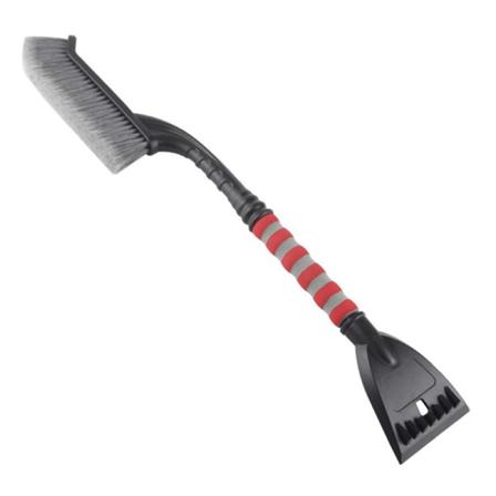Double Head Winter irrotettava auton lumilapio - Stock Gray