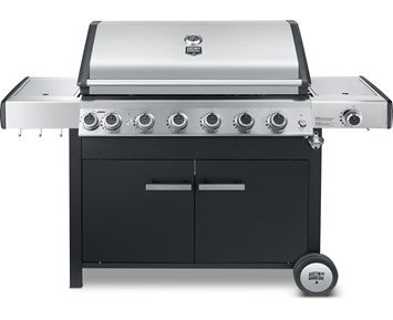Austin and Barbeque AABQ - Superior 6+2B - Superior gasolgrill 6 brännare & många funktioner