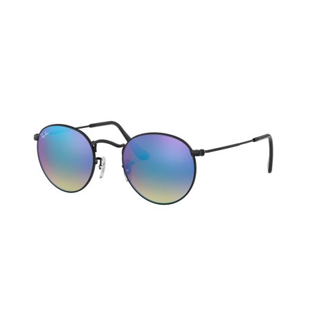 Ray-Ban Round metal -Aurinkolasit - Black Round - Ray-Ban RB3447 002/4O 53