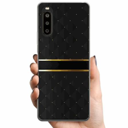 Sony Xperia 10 Ii Tpu Mobilskal Golden Stripes