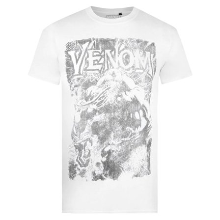 Venom Mens Web T-Shirt S Vit/Svart