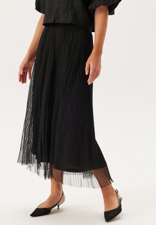 ONLY - Onllavina Skirt Jrs Noos - Black - Kläder - - Bubbleroom