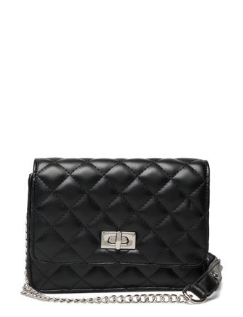 Small Quilted Bag Skulderveske Veske Svart Gina Tricot*Betinget Tilbud
