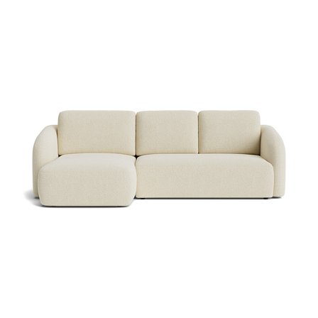 Savona chaiselong sovesofa, venstrevendt | opbevaring - Nordic Beige - 270x154x94 - Sofa, sovesofa, chaiselong