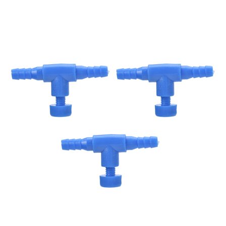 3/10 st akvarium luftledning flödeskontroll regulator ventil akvarium