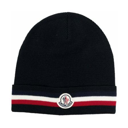 Moncler Beanies blå, Herr Mössor, Herr, Storlek: ONE SIZE