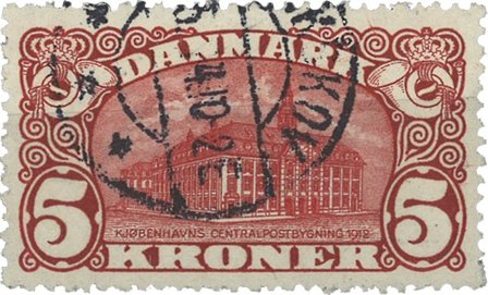 Danmark 1912 - AFA 67 - Stemplet