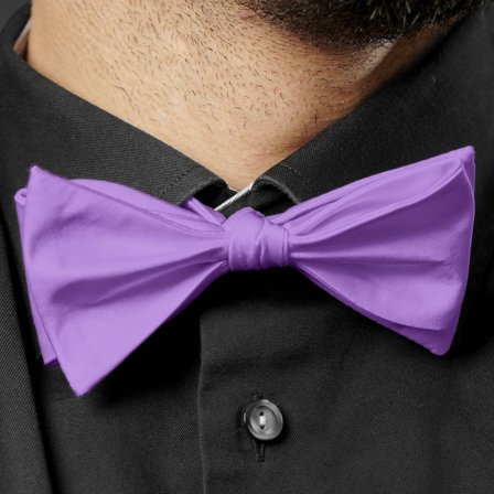 Pajarita para atar básica lila para hombres - Pajaritas para atar