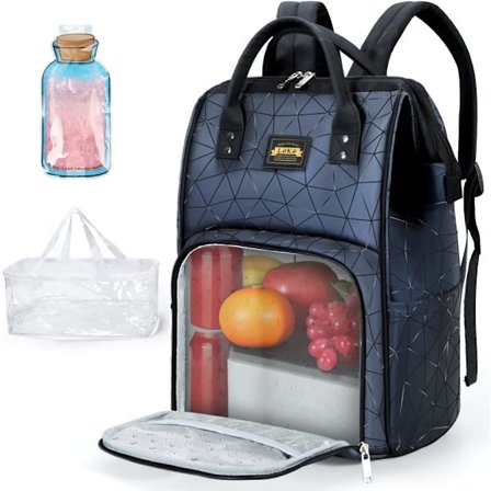 【14y】Ryggsäck, Multifunktionell damryggsäck med isolerat fack