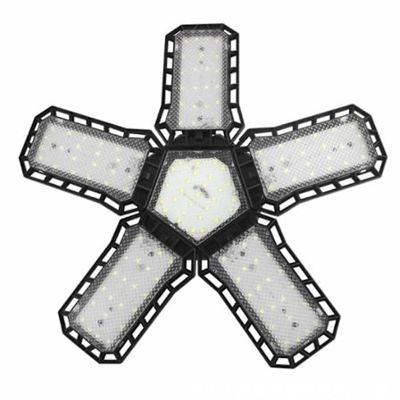 Foldbar lysestage LED loftslampe foldbar blad garage lampe 8