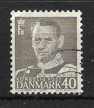 Danmark - AFA 322x - Stemplet