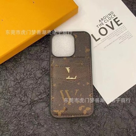 Fodral för iPhone 16plus Gammal blomma övre och nedre öppning Trendig lädertextur Plånbok med korthållare Full-Body mjuk