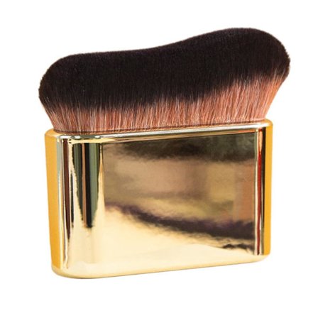 Vågig Oregelbunden Foundationborste, Spårlös Bb Cream Flytande Foundation Sminkborste För T4c4