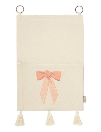 Cam Cam Copenhagen Wall Pocket - Gots - Cream - ONE SIZE