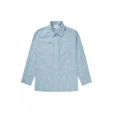 Munthe Munthe Define Toppe & T-Shirts 1017/22421 Blue Blå, Dame