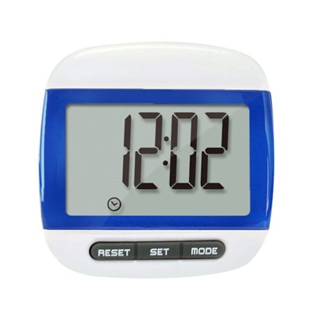 LCD Stegräknare Vägmätare BLÅ Blå