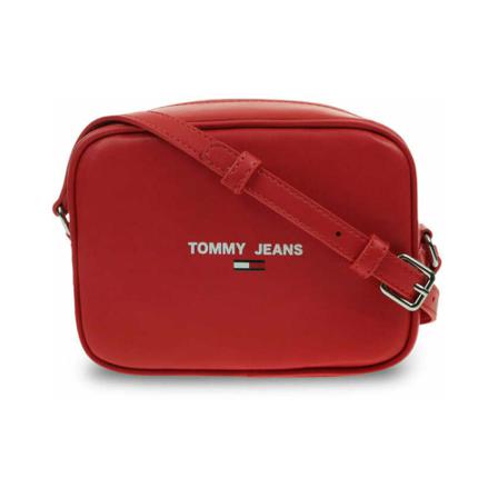 Tommy Hilfiger, Bag Aw 0Aw 11835 Rood, Dames, Maat:ONE Size,Polyurethaan