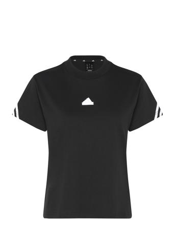Future Icons Three Stripes T-Shirt Sport Women Sport Clothing Sports Tops & T-shirts Sport T-shirts Black Adidas Sportswear
