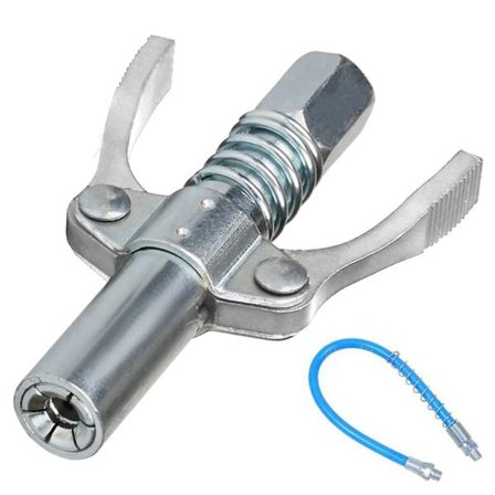 Fedtsprøjtepistol kobling - fedtsprøjtepistol spids, fedtfittings, heavy duty hurtigudløser fedtsprøjtepistol kobling kompatibel med alle 