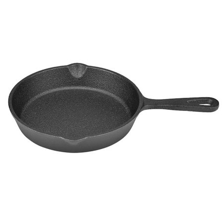 16cm 20cm Vintage støpejernsgryte Stekepanne Brændt NOn stick (16cm)