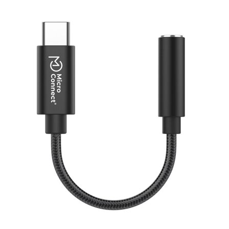 MicroConnect USB-C til hodetelefons-jakkadapter - 13 cm