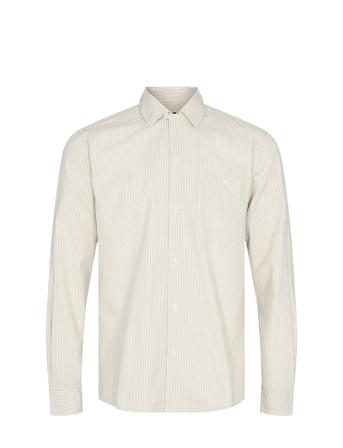 Akkurt L/S Placket Detail Cream Anerkjendt