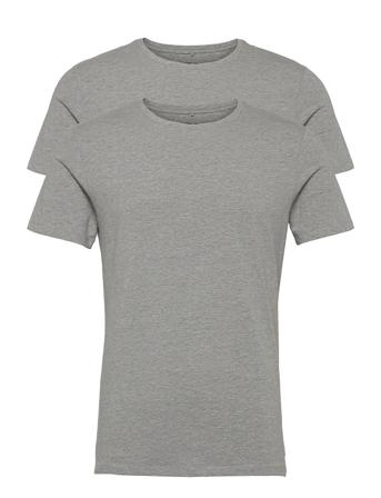 Bhdinton Crew Neck Tee 2-Pack T-shirt Grå Blend