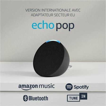 Smart högtalare - Amazon - Echo Pop - Kompakt - Bluetooth 5.0 - Lila