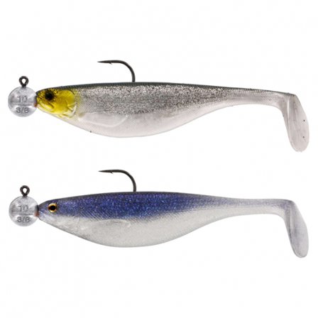 Westin ShadTeez 9cm R 'N R 7g #4/0 (2-pack) - Clear Water Mix 2