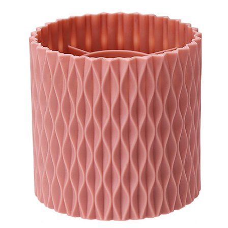 Kosmetisk opbevaring Makeup Pensler Kop Pen Holder Hvid