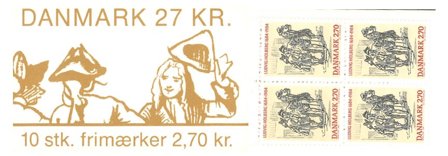 Danmark 1984 - Særfrimærkehæfte AFA S35 - Postfrisk