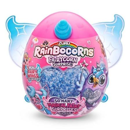 Bizak Surprise Ball Rainbocorns Fairycorn. Innehåller 7 22 cm maskotar och 10 överraskningar inuti.