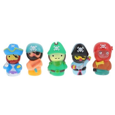 Badleker Barn Kids Strandleker Finger Familie Dukker Finger Dukker Leker Mini Pirat Figur Db 6X4X2.5CM