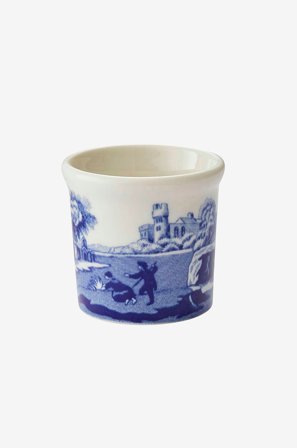Spode - Æggebæger Blue Italian højde 7 cm - Blå - Æggebægre - Fra Homeroom
