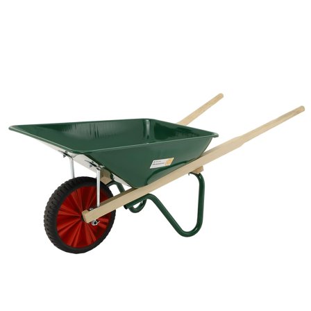 Hörby Bruk Ekeby 1401 Trillebår volum 90 l, punkteringsfri, grønn, Hageredskap