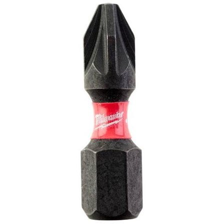 Milwaukee SHOCKWAVE Impact Duty PZ2 Bits 25-pakning 25 mm, Maskintilbehør & forbruk