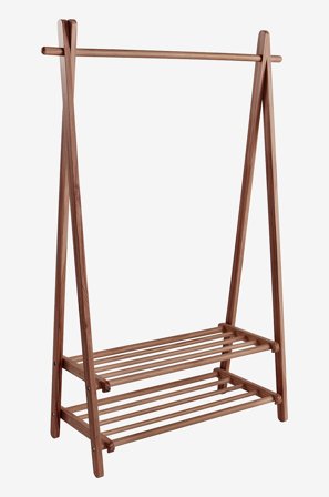 Jotex - Klesstativ - 2 Skohyller Mørkbeiset - COLE - Kjøp Skohylle hos Jotex