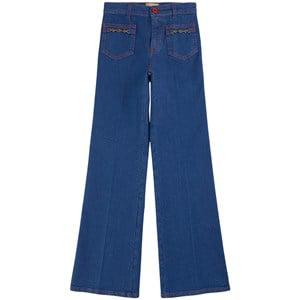 Kids - Gucci Blue Horsebit Jeans 8 Years - Bottoms - 8 years - Blue - Mädchen