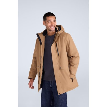 Animal Lisbon Vattentät Parka för män L Tan