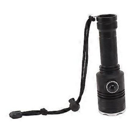 Undervanns LED Lommelykt Sterkt Lys Lang Rekkevidde Dykkelykt IPX8 Vanntett 1000LM