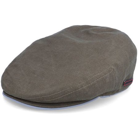 Stetson - Grön flatcap Keps - Kent Ef Outdoor Olive Earflap Flat Cap @ Hatstore
