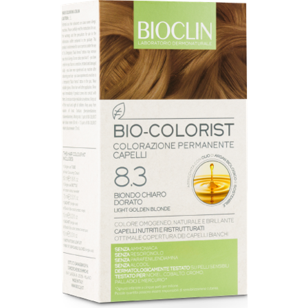 Bioclin Bio Colorist Colorazione Permanente 8.3 Biondo Chiaro